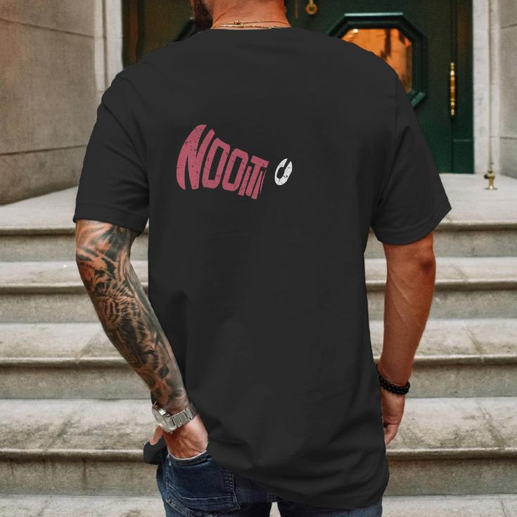 Noot Noot Pingu Mens Back Print T-shirt Gifts for Men