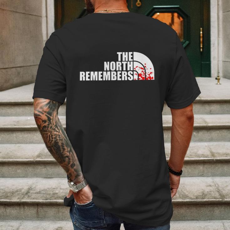 The North Remembers Shirt Mens Back Print T-shirt Gifts for Men