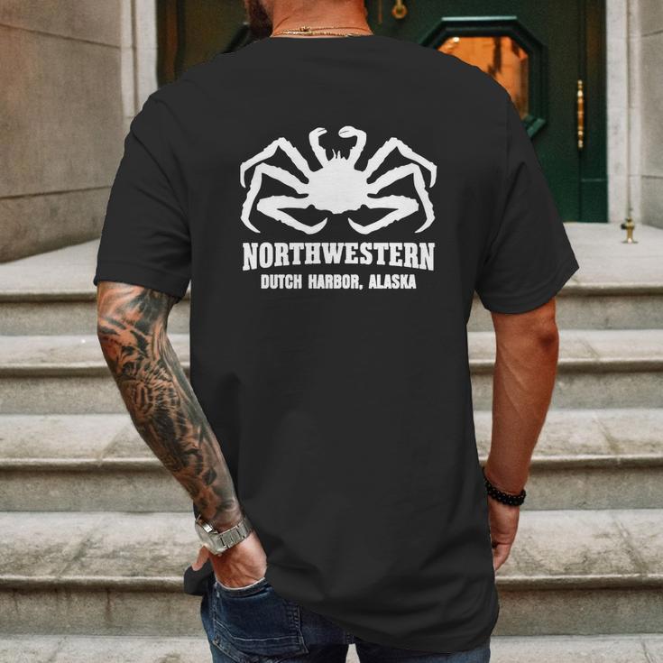 Northwestern Deadliest Dutch White Mens Back Print T-shirt Gifts for Men