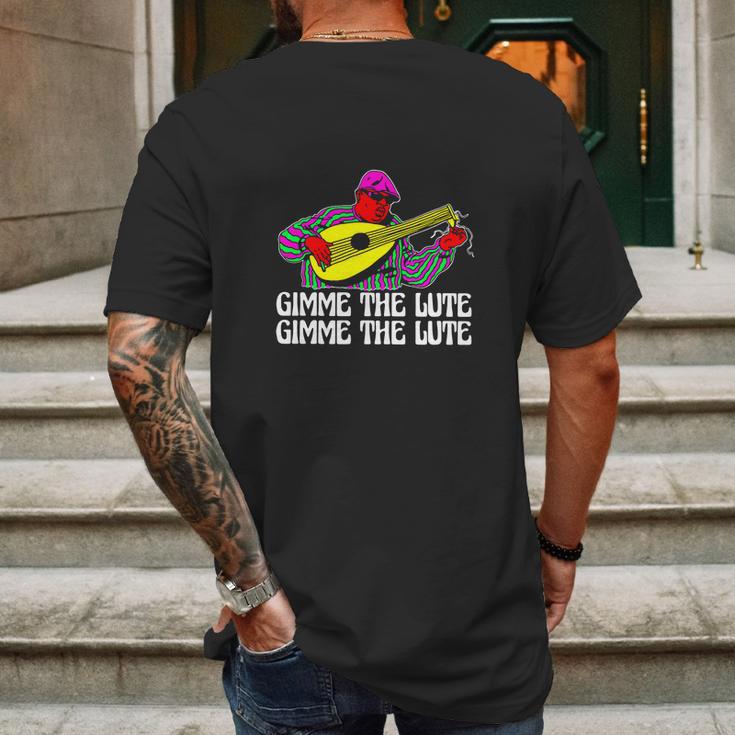 The Notorious Big Gimme The Lute Mens Back Print T-shirt Gifts for Men