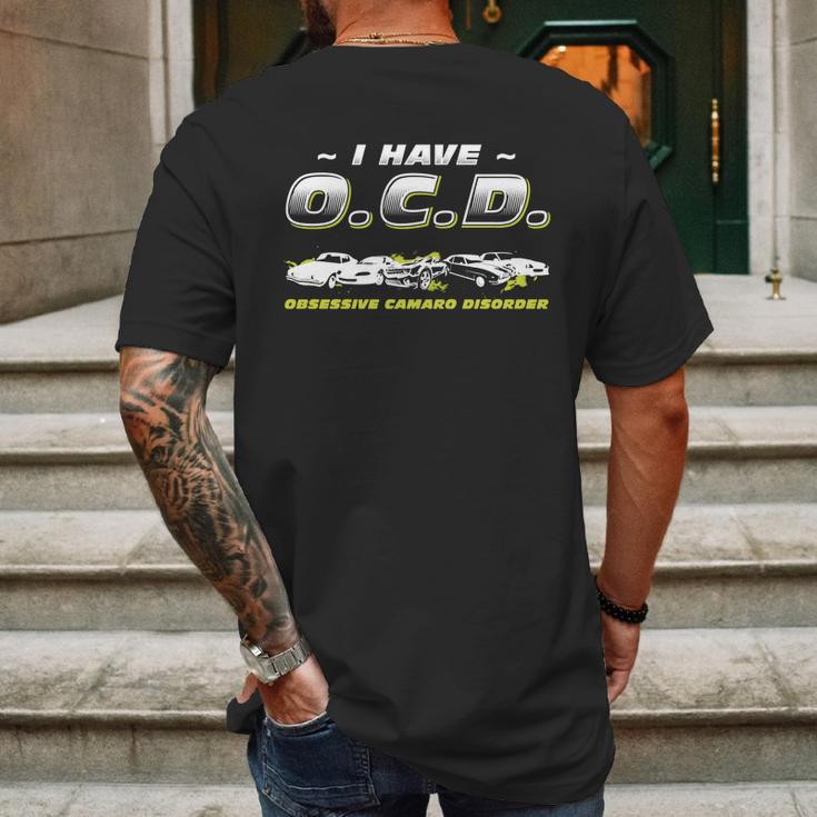 Obsessive Camaro Disorder - Obsessive Camaro Dis T-Shirt Mens Back Print T-shirt Gifts for Men