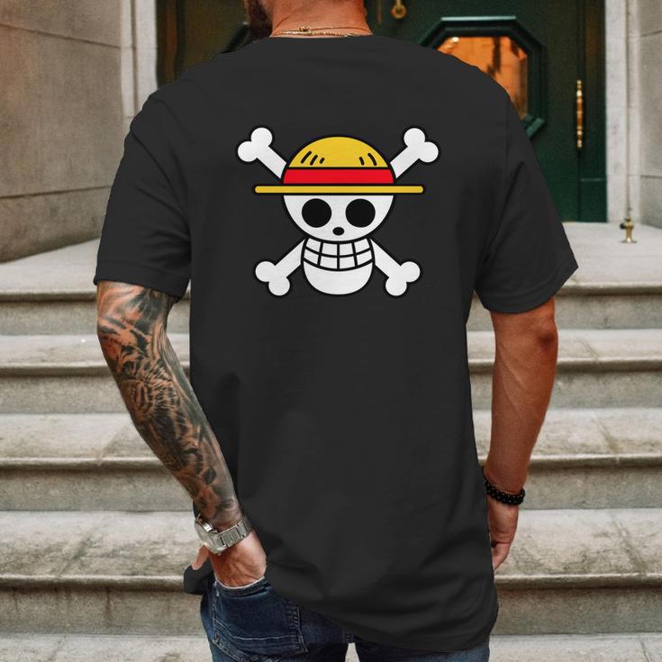 One Piece - Straw Hat Piratesone Piece Collection Mens Back Print T-shirt Gifts for Men