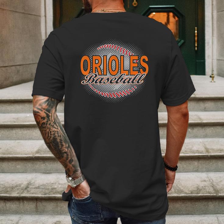 Orioles Baseball Mens Back Print T-shirt Gifts for Men