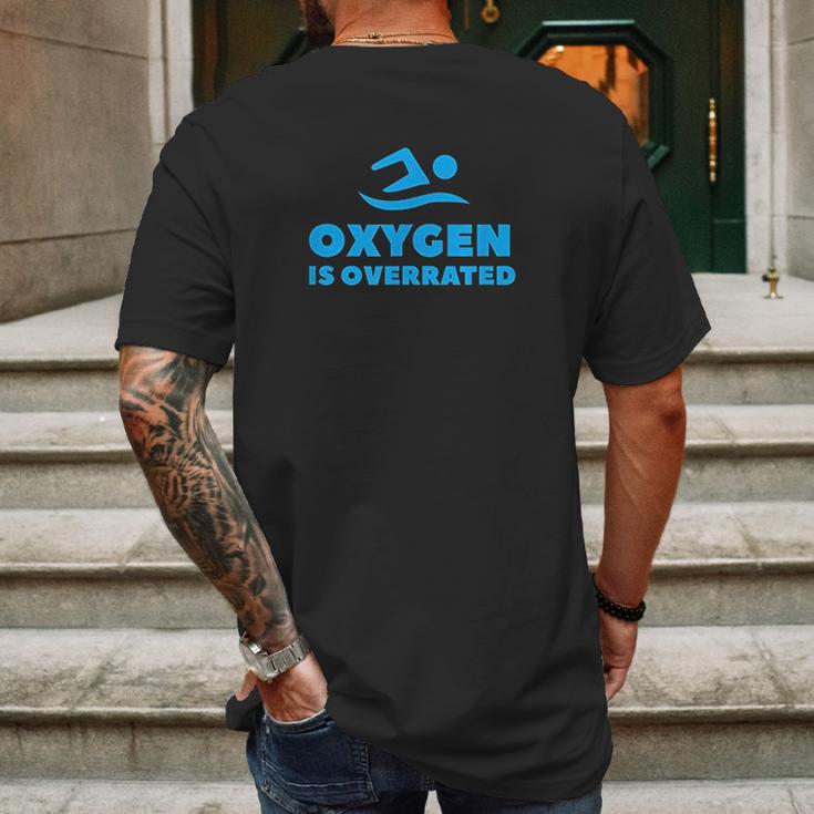 Oxygen Is Overrated Mens Back Print T-shirt Gifts for Men