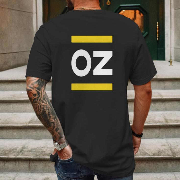 The Oz T-Shirts Mens Back Print T-shirt Gifts for Men