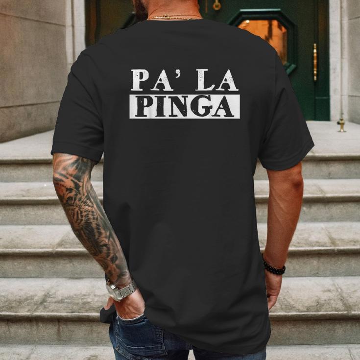 Pa La Pinga Mens Back Print T-shirt Gifts for Men