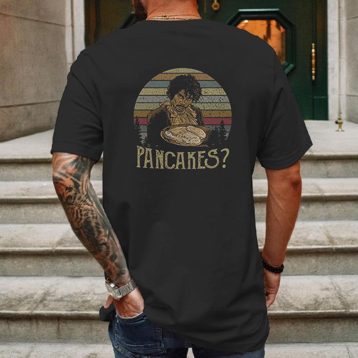 Pancakes Dave Chappelle Prince Funny Gift Mens Back Print T-shirt Gifts for Men