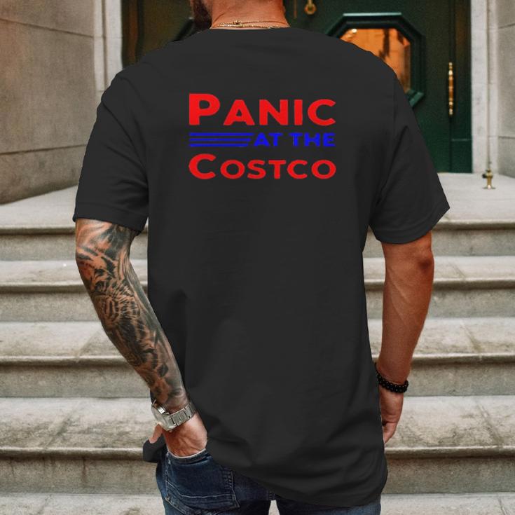 Panic At The Costco Mens Back Print T-shirt Gifts for Men