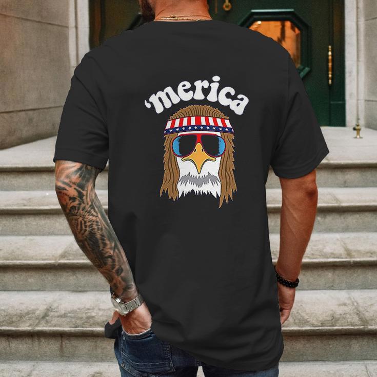 Panoware Funny Merica Mens Back Print T-shirt Gifts for Men