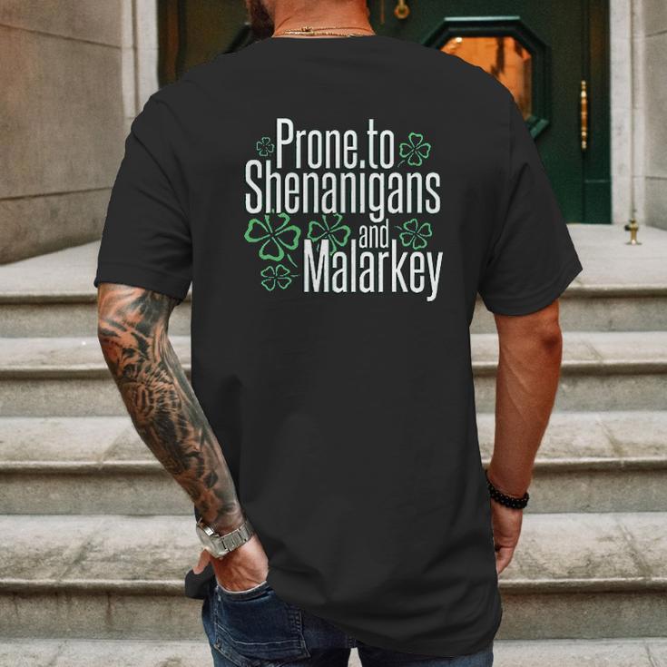 Panoware St Patricks Day Mens Back Print T-shirt Gifts for Men