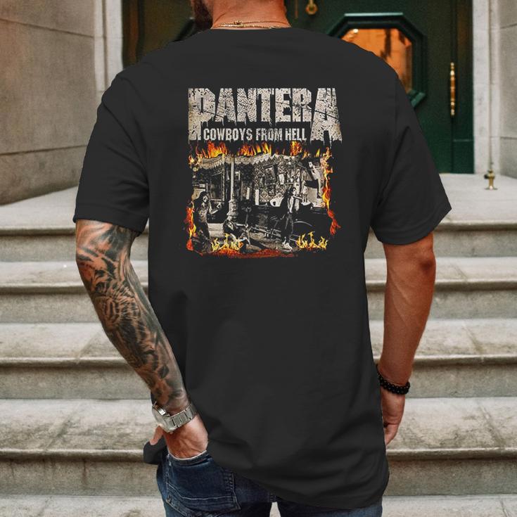 Pantera Cowboys From Hell Cover Mens Back Print T-shirt Gifts for Men