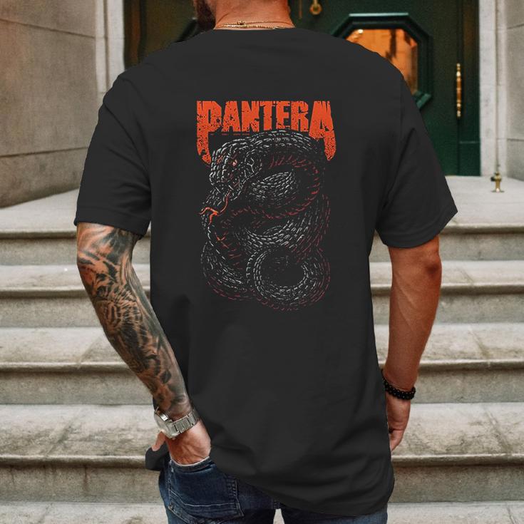 Pantera Official Venomous Mens Back Print T-shirt Gifts for Men