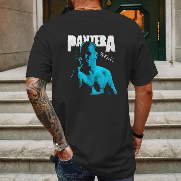 Pantera Official Walk Mens Back Print T-shirt Gifts for Men