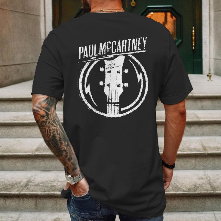 Paul Mccartney Tshirt Mens Back Print T-shirt Gifts for Men