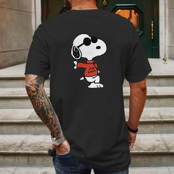 The Peanuts - Snoopy Joe Cool Mens Back Print T-shirt Gifts for Men