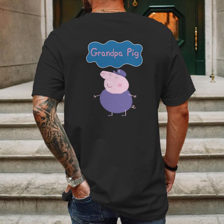 Peppa Pig Grandpa Pig Grandpa Pig Shirt Grandpa Pig Sweatshirt Grandpa Pig Hoodie Mens Back Print T-shirt Gifts for Men