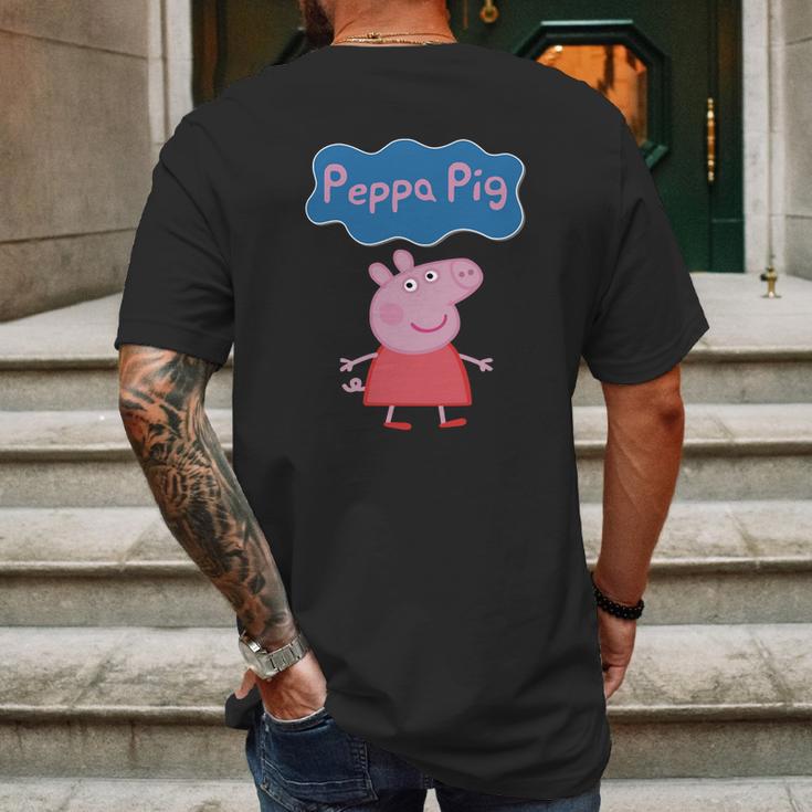 Peppa Pig Peppa Peppa Pig Shirt Mens Back Print T-shirt Gifts for Men