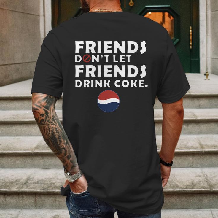 Pepsi Friend Mens Back Print T-shirt Gifts for Men