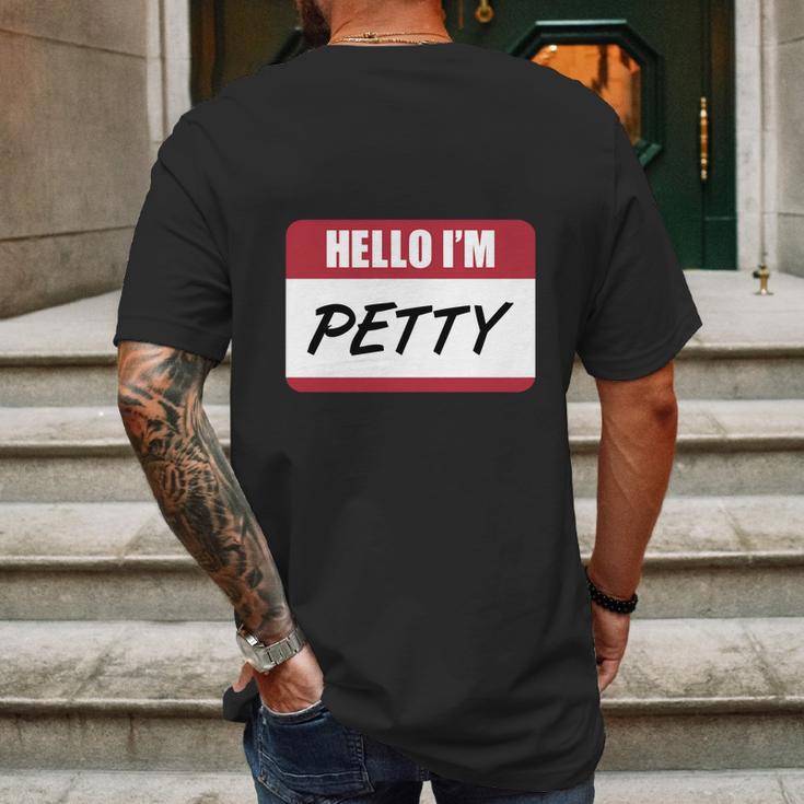 Petty-Petty-T-Shirt Shirt Mens Back Print T-shirt Gifts for Men