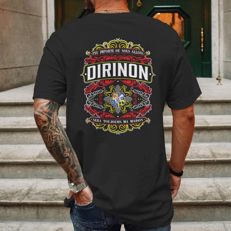 Peu Importe Qu Nous Allons Dirinon Sera Toujours Ma Maison Mens Back Print T-shirt Gifts for Men