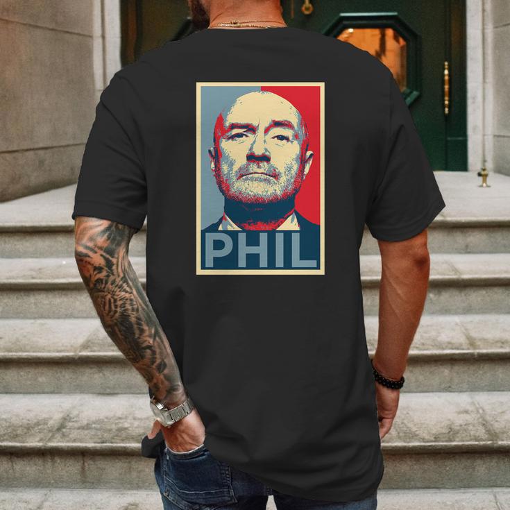 Phil Collins Hope Mens Back Print T-shirt Gifts for Men