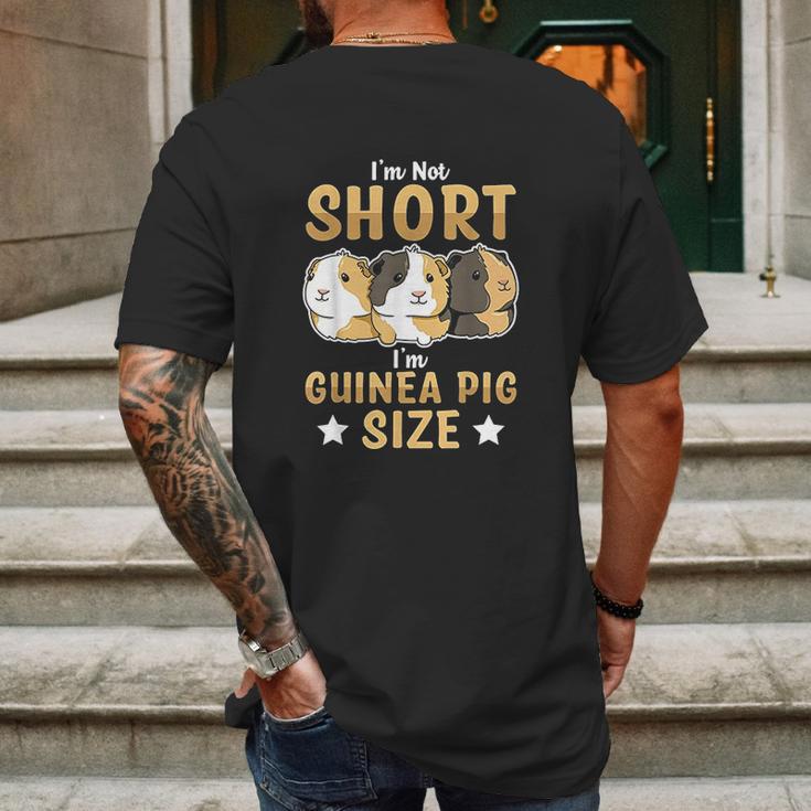 Piggy Quote For A Guinea Pig Owner Mens Back Print T-shirt Gifts for Men