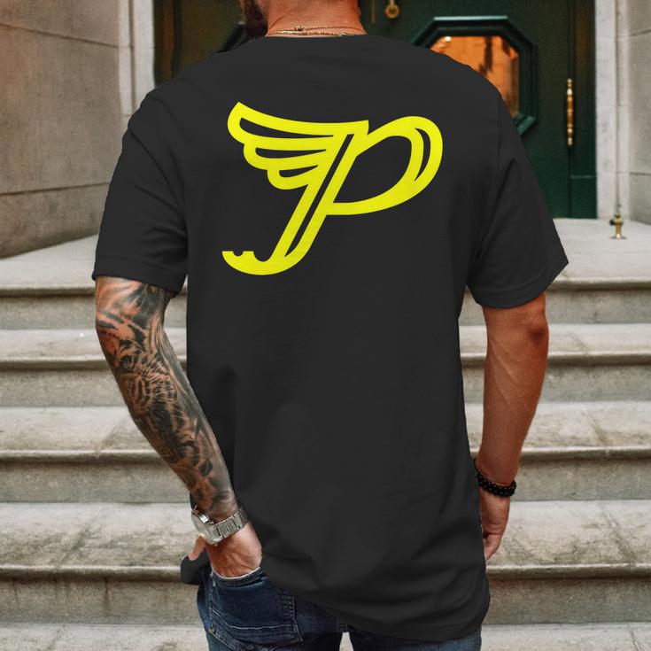 Pixies Band Logo Yellow Mens Back Print T-shirt Gifts for Men