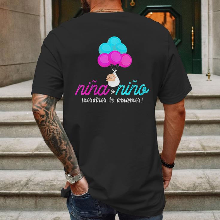 Playera Nina O Nino Latino Para Revelacion De Genero Bebe Mens Back Print T-shirt Gifts for Men