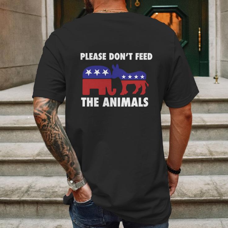 Please Dont Feed The Animals 2020 Mens Back Print T-shirt Gifts for Men