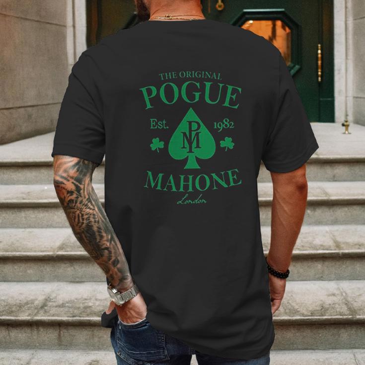 The Pogues Pogue Mahone Original Est 1982 Band Logo Mens Back Print T-shirt Gifts for Men