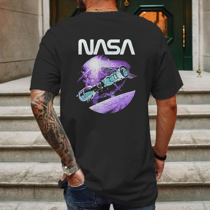 Popfunk Nasa Space Mens Back Print T-shirt Gifts for Men