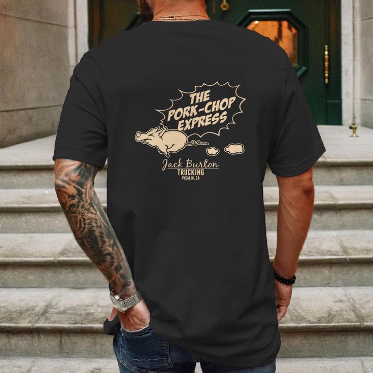 The Pork Chop Express Mens Back Print T-shirt Gifts for Men