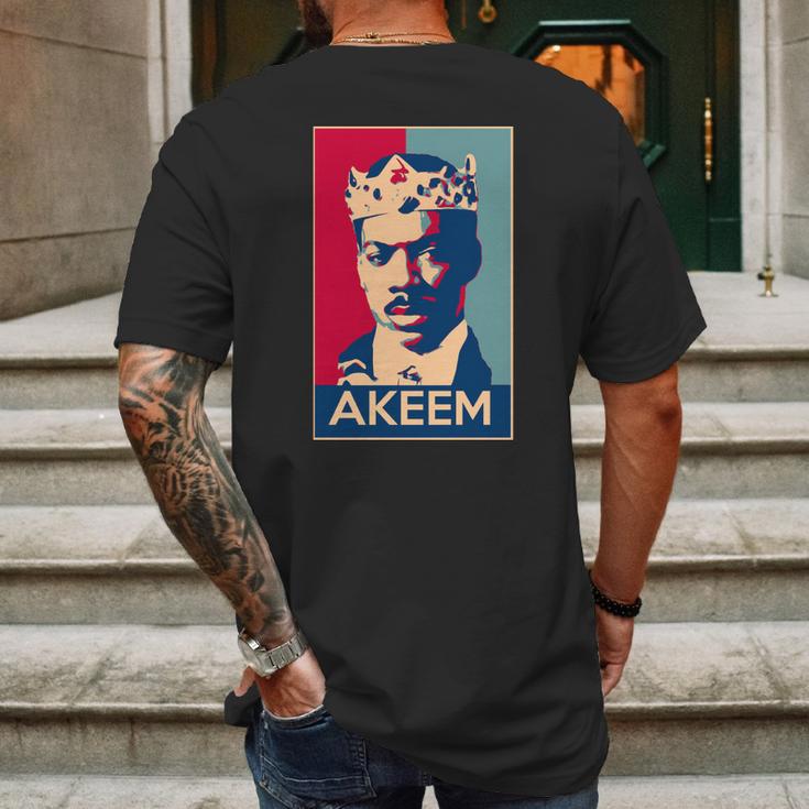 Prince Akeem Mens Back Print T-shirt Gifts for Men