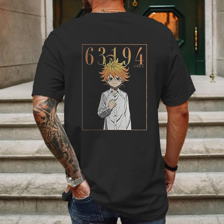 The Promised Neverland Mens Back Print T-shirt Gifts for Men