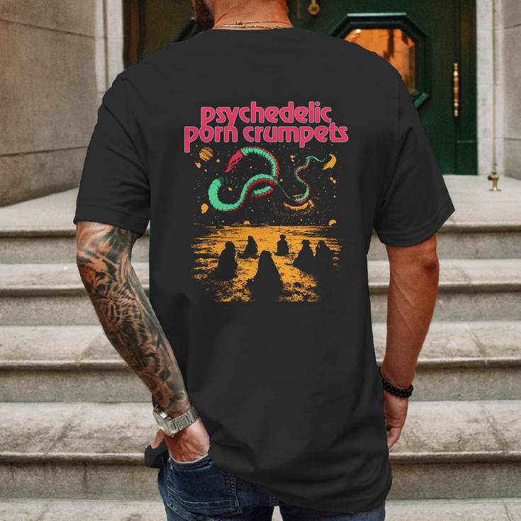 Psychedelic Porn Crumpets Space SnakeShirt Shirt Mens Back Print T-shirt Gifts for Men