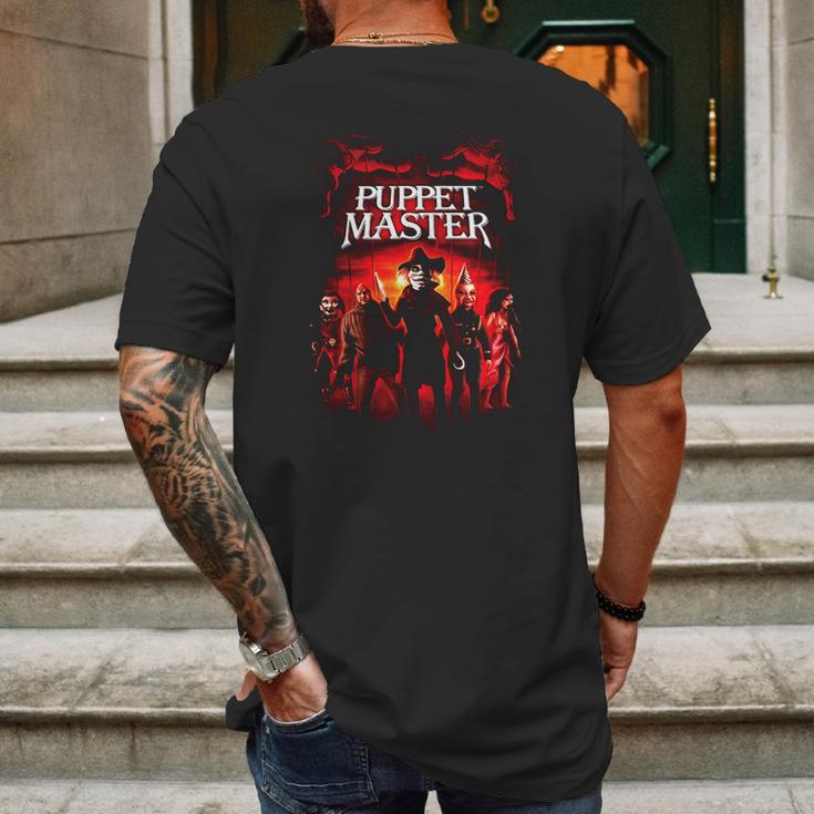 Puppet Master Strings Attached Mens Back Print T-shirt Gifts for Men