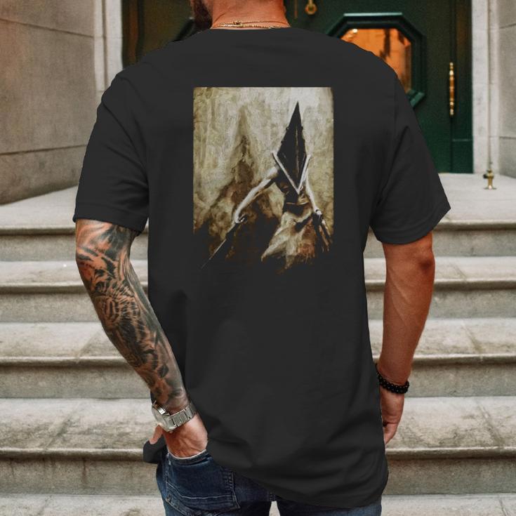 Pyramid Head Tshirt Shirt 2017 Mens Back Print T-shirt Gifts for Men