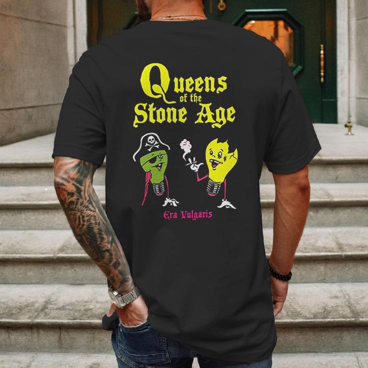 Queens Of The Stone Age Era Mens Back Print T-shirt Gifts for Men