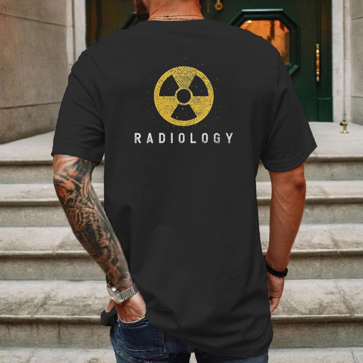 Radiology Technician Xray Ct Mri Tech Medical Technologist Mens Back Print T-shirt Gifts for Men