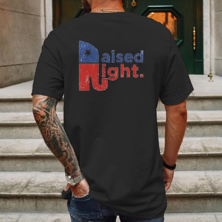 Raised Right Mens Back Print T-shirt Gifts for Men