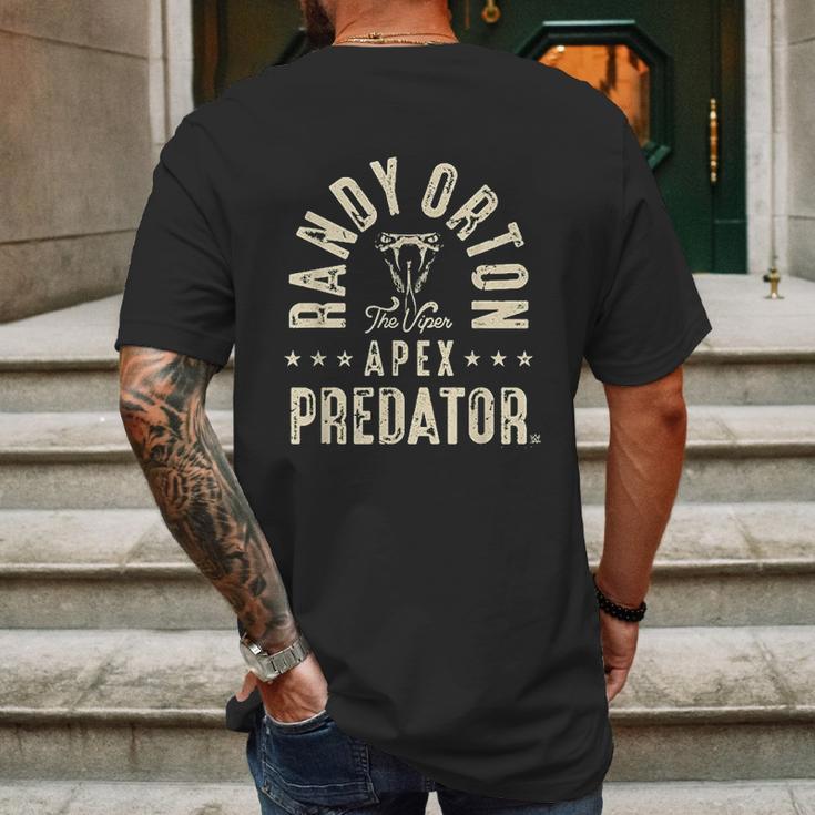 Randy Orton Apex Predator Mens Back Print T-shirt Gifts for Men