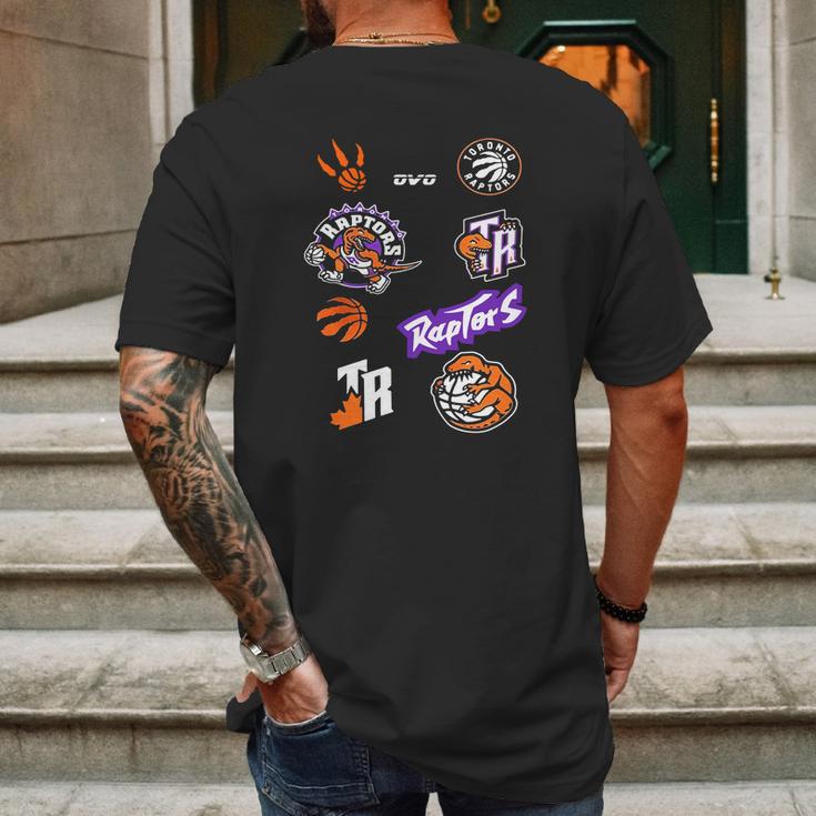 Raptors All Mens Back Print T-shirt Gifts for Men