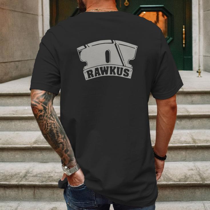 Rawkus Records T-Shirt Mens Back Print T-shirt Gifts for Men