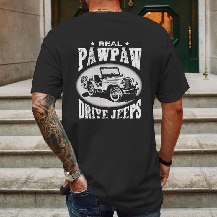 Real Pawpaw Drive Jeeps Enjoyable Gift 2022 Mens Back Print T-shirt Gifts for Men