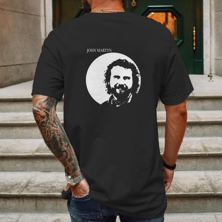 Retro Graphic John Martyn Art Mens Back Print T-shirt Gifts for Men