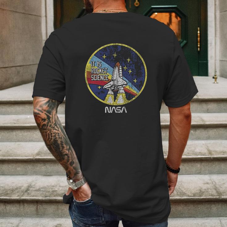 Ripple Junction Nasa Adult Mens Back Print T-shirt Gifts for Men