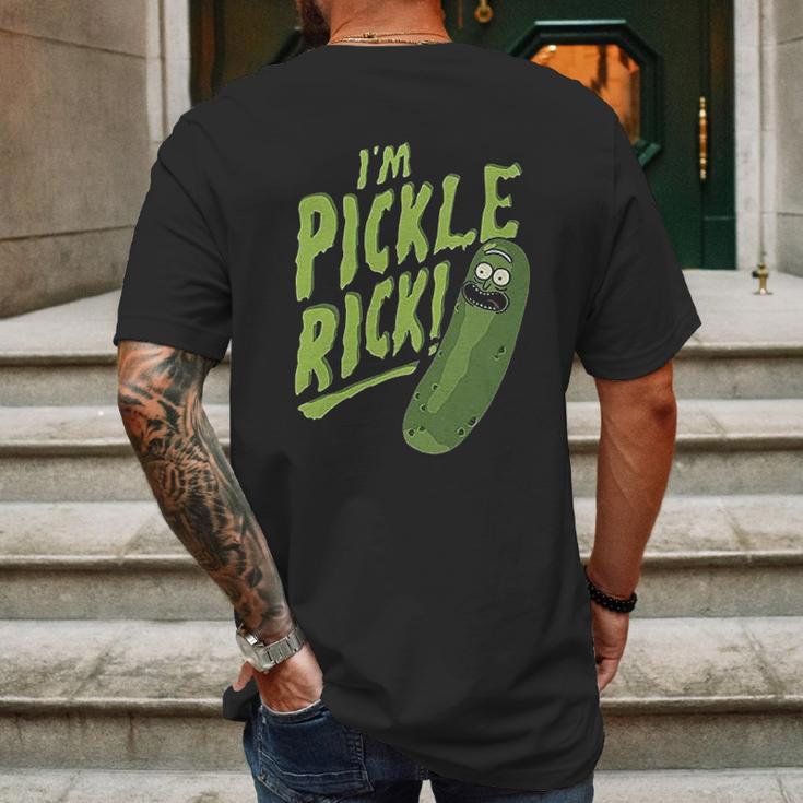 Ripple Junction Rick And Morty Im Pickle Rick Mens Back Print T-shirt Gifts for Men