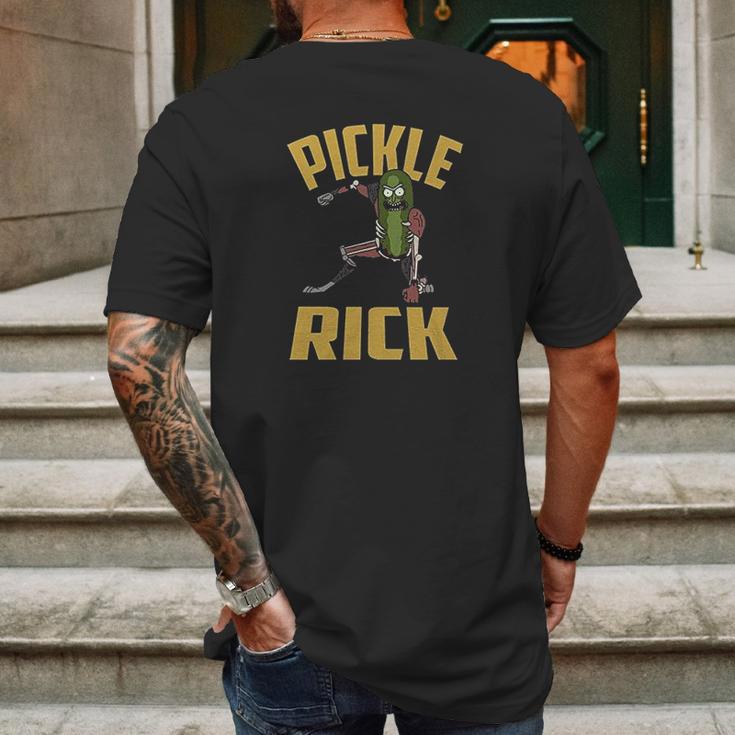 Ripple Junction Rick And Morty Pickle Rick Ground Punch Mens Back Print T-shirt Gifts for Men