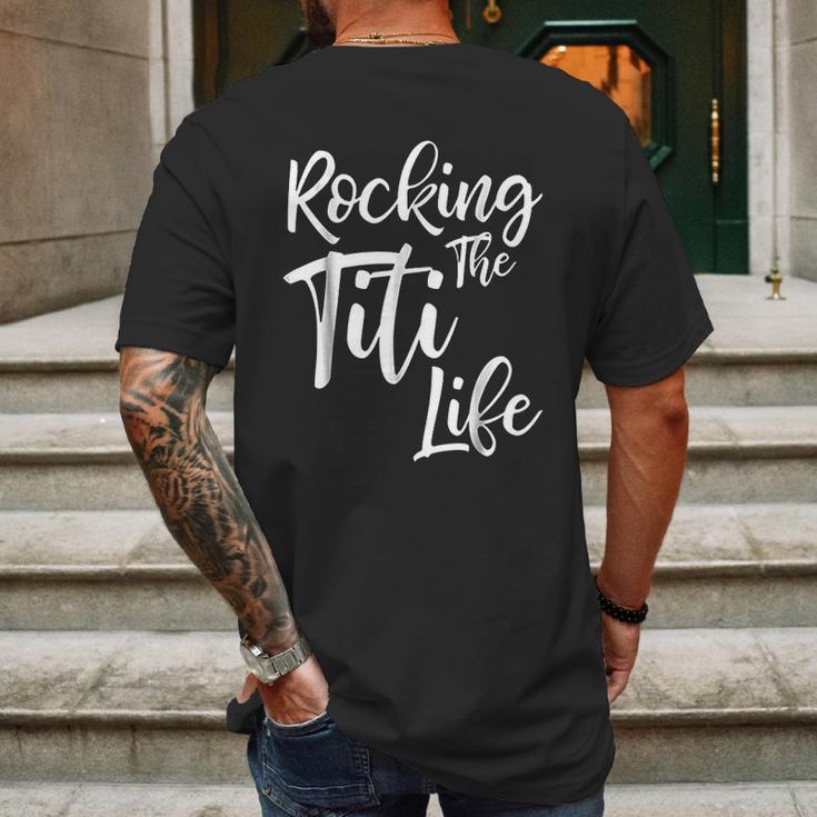 Rocking The Titi Life Mens Back Print T-shirt Gifts for Men