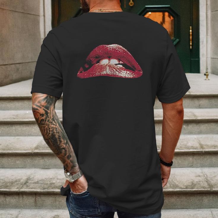 Rocky Horror Picture Show Cult Musical Film Iconic Red Lips Mens Back Print T-shirt Gifts for Men